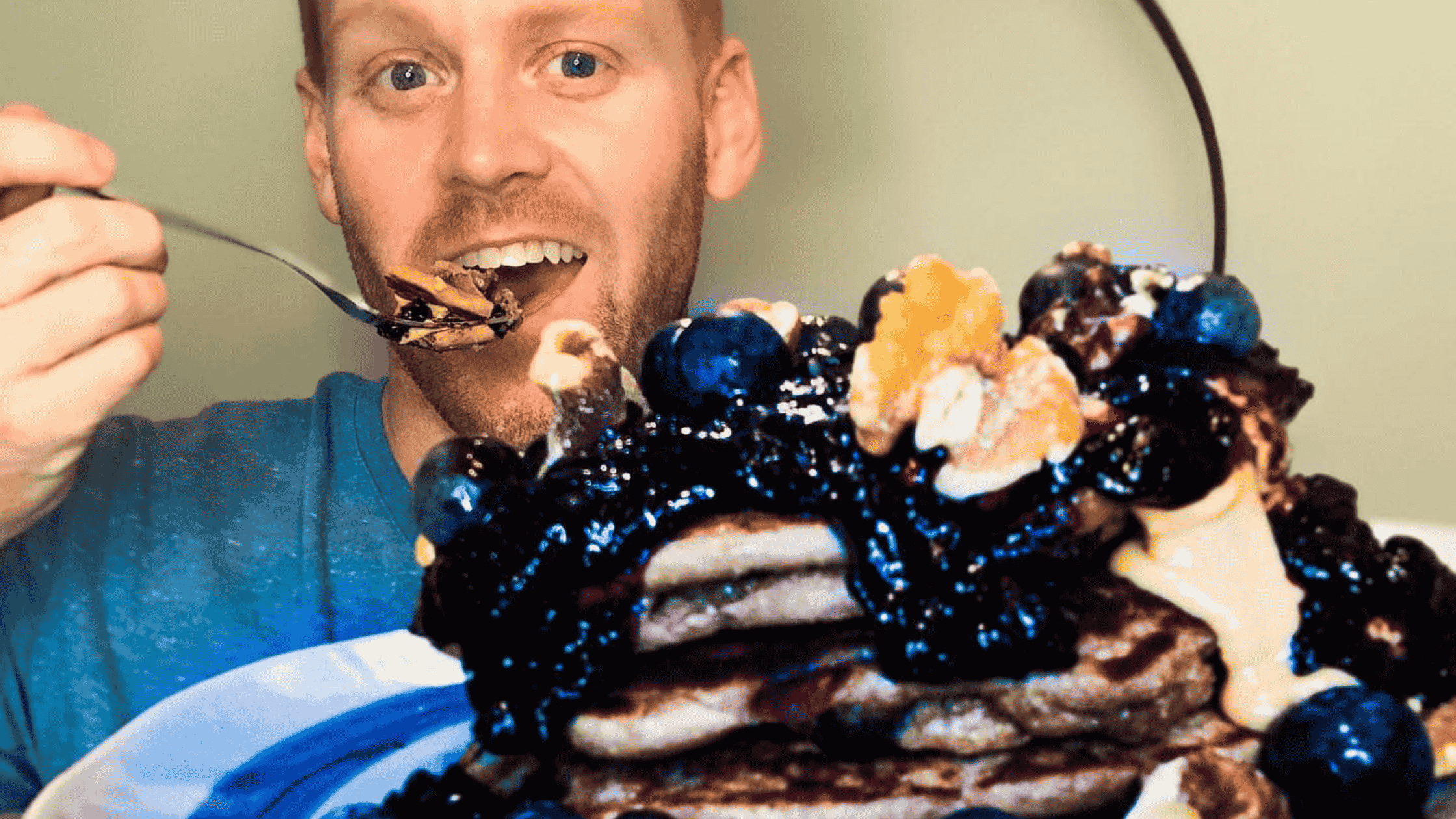 john palmer payne gluten free blueberry pancakes recipe