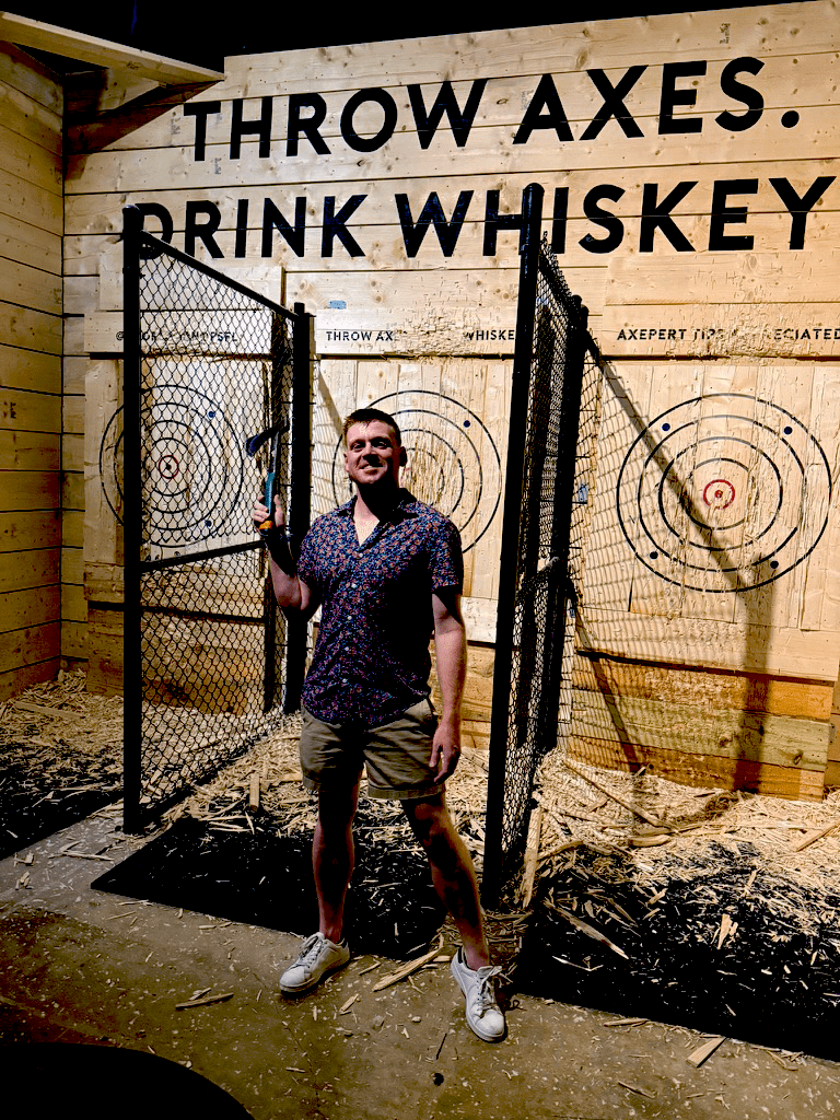 Axe Throwing & Whiskey Sipping: Chop and Hops Hits the Bullseye
